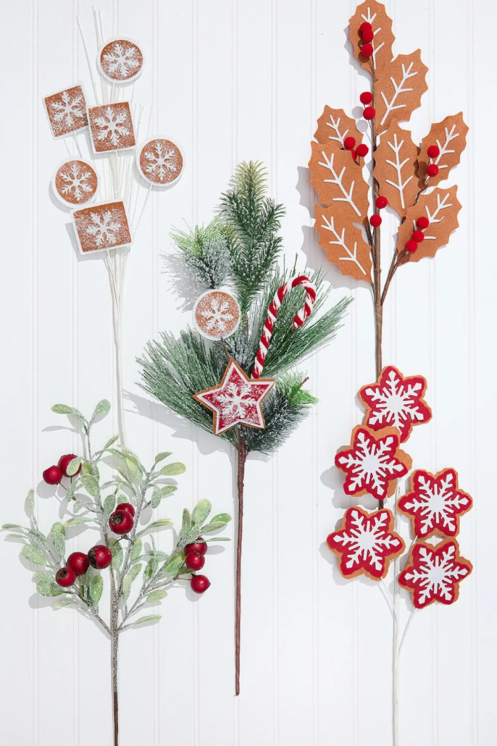 Decorator's Warehouse Gingerbread Sprays Mini Bundle > Tree Toppers|Sprays Mini Bundles