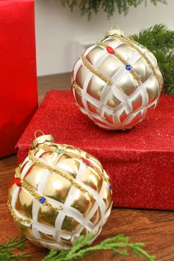 Decorator's Warehouse 4” Glass Ball Ornament > Nutcracker|Retro Brites
