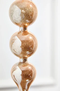 Decorator's Warehouse 10" Glass Champagne Drop Ornament > Sugar & Spice|Christmas Decor