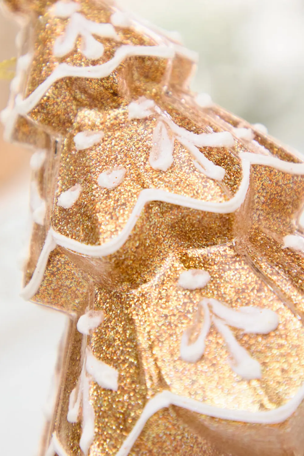 Decorator's Warehouse 5.5" Glass Gingerbread Cookie Tree Ornament > Sugar & Spice|Christmas Decor