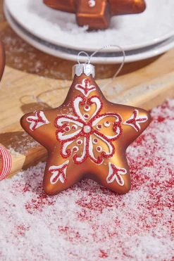 Decorator's Warehouse 3” Glass Gingerbread Ornament > Christmas Decor|Christmas Ornaments