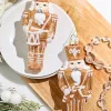 Decorator's Warehouse 6.5" Glass Gingerbread Soldier Ornament > Sugar & Spice|Christmas Decor