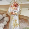 Decorator's Warehouse 5” Glass Holy Family Ornament > Christmas Decor|Nativity Ornaments