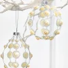 Decorator's Warehouse 4" Glass Pearl Ornament > Christmas Decor|Natural Elegance