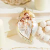 Decorator's Warehouse 5” Glass & Sequins Holy Family Ornament > Christmas Decor|Nativity Ornaments