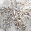 Decorator's Warehouse 4" Glitter Ball/Finial Snowflake Ornament > Christmas Ornaments|White Christmas