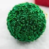 Decorator's Warehouse 3.5" Glitter Ball Ornament - Green > Nutcracker|Christmas Decor