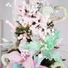 Decorator's Warehouse 29” Glitter Crabapple Spray - White > White Christmas|Sugar & Spice