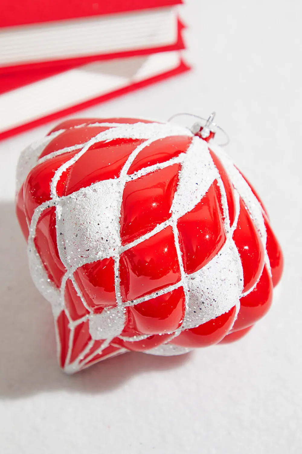 Decorator's Warehouse 5” Glitter Diamond Onion Ornament > Nutcracker|Christmas Decor