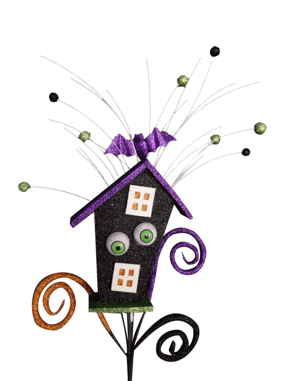 Decorator's Warehouse 30” Glitter Eye House Bat Spray > Halloween|Halloween