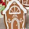 Decorator's Warehouse 8" Glitter Gingerbread House Ornament > Sugar & Spice|Christmas Decor