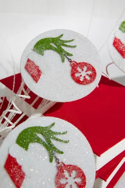 Decorator's Warehouse 28” Glitter Grinch Arm Grass Spray > Kristin'S Picks|Storyville