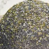 Decorator's Warehouse 6" Glitter Hanger Ball - Charcoal > Christmas Decor|Natural Elegance