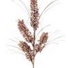 Decorator's Warehouse 27” Glitter Mini Berry Grass Christmas Sprays - Champagne > Gold & Champagne|Natural Elegance
