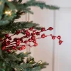 Decorator's Warehouse 30” Glitter Mini Pomegranate Spray - Red > Nutcracker|Christmas Sprays