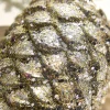 Decorator's Warehouse 9" Glitter Pinecone with Hanger - Charcoal > Christmas Decor|Natural Elegance