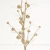 Decorator's Warehouse 34" Glitter/Sequins Wispy Ball Spray > Merry & Bright|Nutcracker
