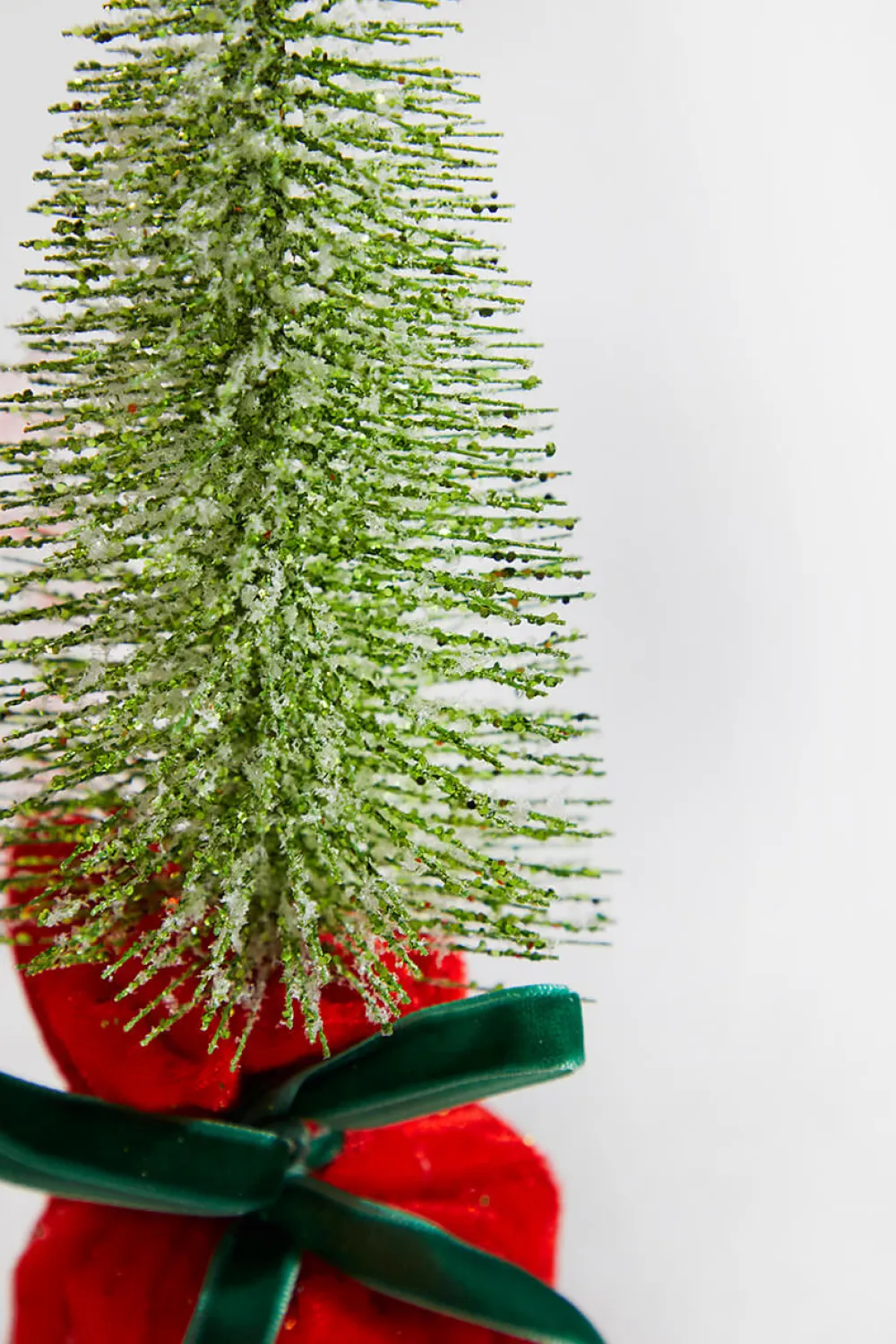 Decorator's Warehouse 10” Glitter Tree In Felt Gift Sack > Tabletop & Accent Trees|Christmas Sale