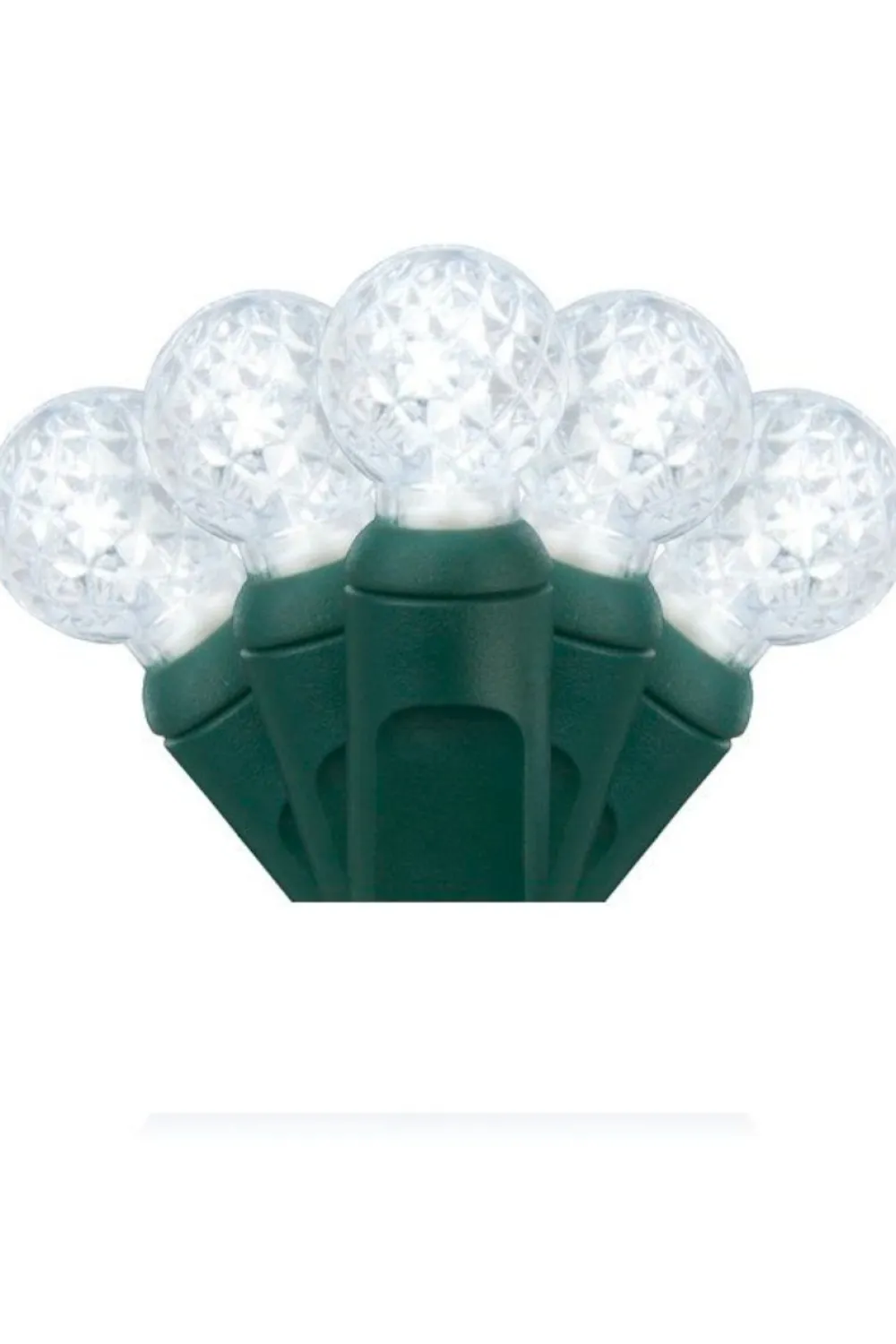 Decorator's Warehouse G12 70L 4" Spacing - Pure White > Outdoor Lighting|Light Strands