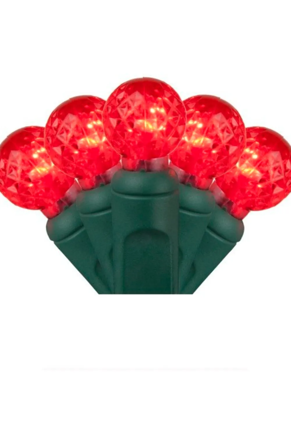 Decorator's Warehouse G12 70L 4" Spacing - Red > Outdoor Lighting|Light Strands