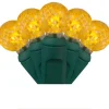 Decorator's Warehouse G12 70L 4" Spacing - Yellow > Outdoor Lighting|Light Strands