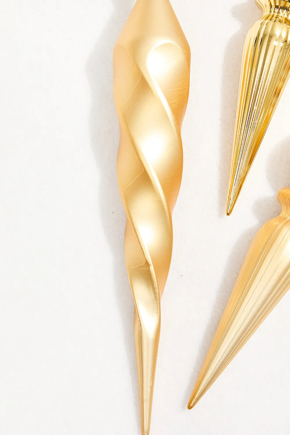 Decorator's Warehouse 12" Gold Finial Boxed - Set of 4 > Nutcracker|Boxed Sets