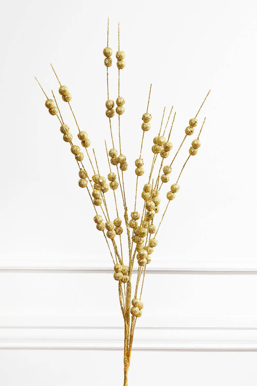Decorator's Warehouse 33" Gold Glitter Berry Spray > Christmas Sale