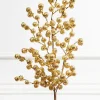 Decorator's Warehouse 29” Gold Glitter Crabapple Spray > Kristin'S Picks|Christmas Sprays