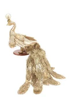 Decorator's Warehouse 28" Gold Peacock - Mark Roberts > Mark Roberts