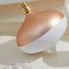 Decorator's Warehouse 5" Gold White Onion Ornament > Sugar & Spice|Nutcracker