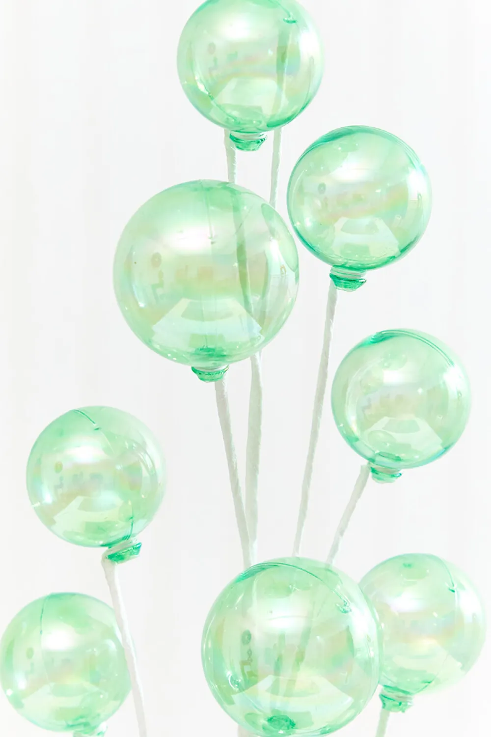 Decorator's Warehouse 28" Green Bubble Spray > Christmas Sprays|Christmas Decor