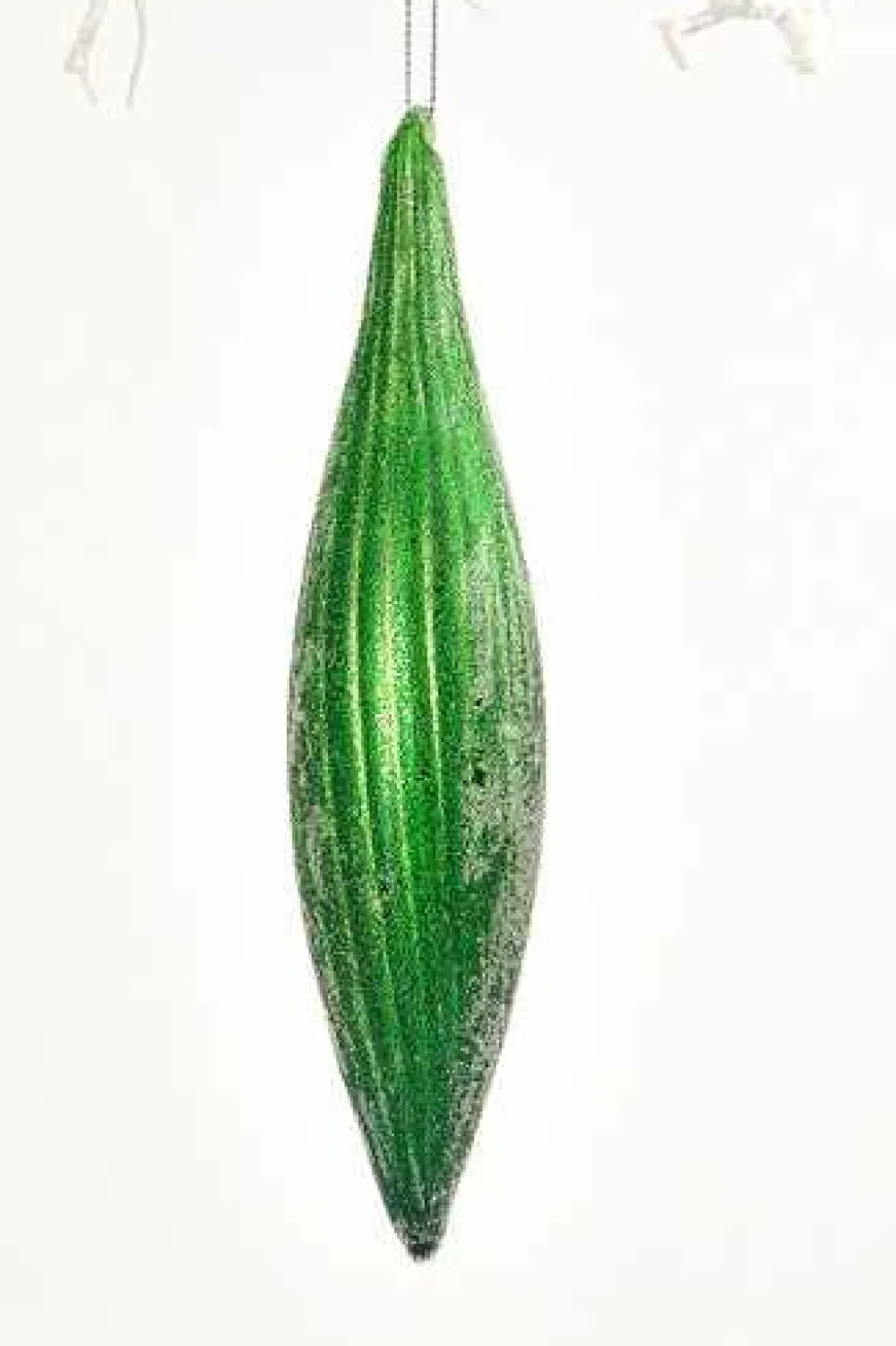 Decorator's Warehouse 7" Green Glass Ornament > Nutcracker|Christmas Decor
