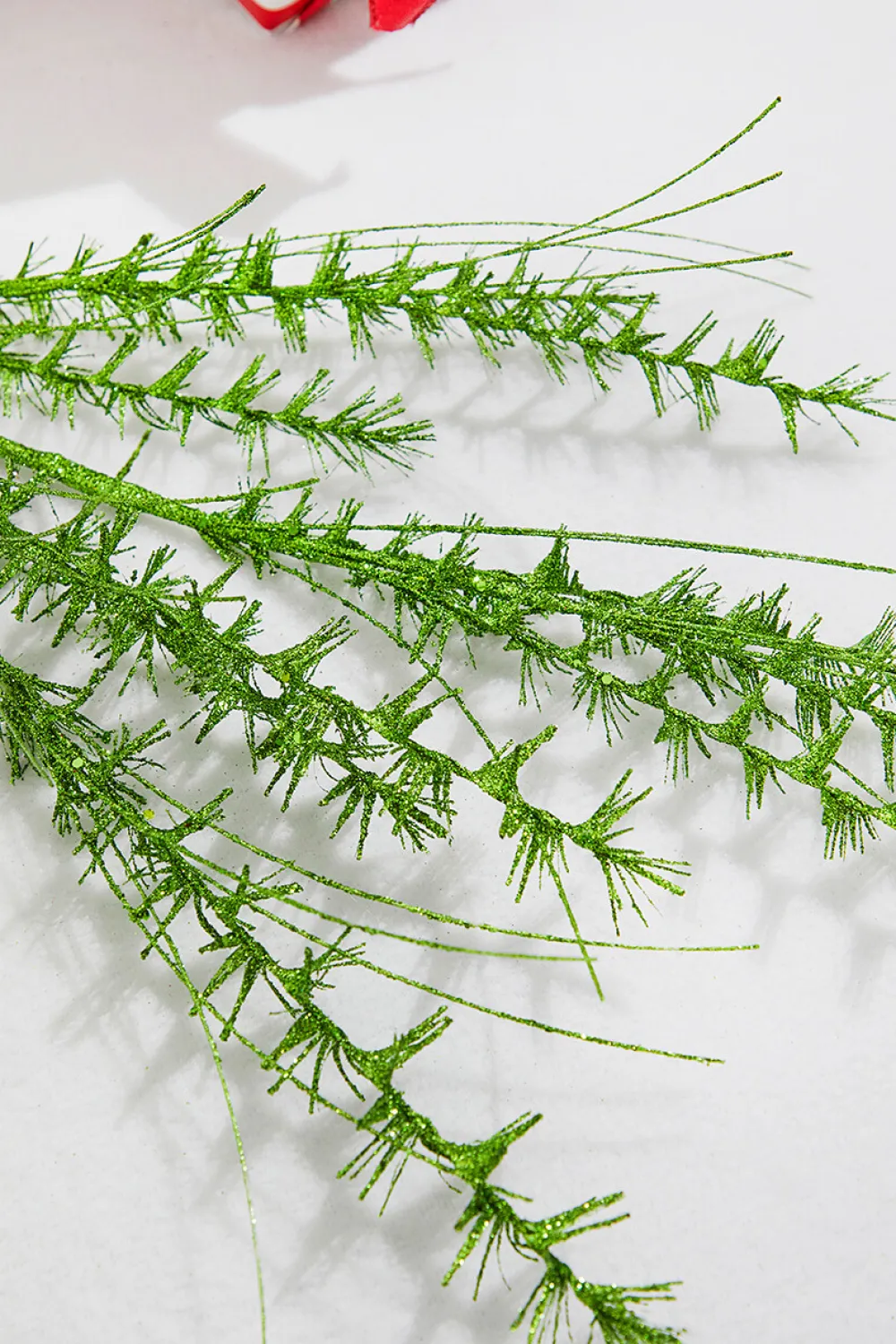 Decorator's Warehouse 34” Green Glitter Grass Spray > Christmas Sprays|Christmas Decor