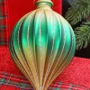 Decorator's Warehouse 6” Green & Gold Drop Ornament > Nutcracker|Christmas Decor