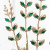 Decorator's Warehouse 30" Green Jeweled Glitter Spray > Christmas Sprays|Christmas Decor