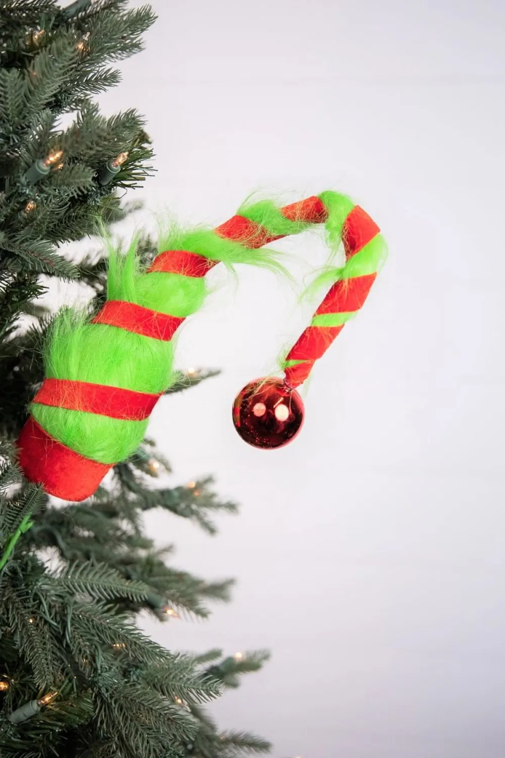 Decorator's Warehouse 33” Green Monster Hat Spray > Storyville|Christmas Sprays