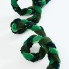 Decorator's Warehouse 66" Green Velvet Sequin Braided Roping > Traditional