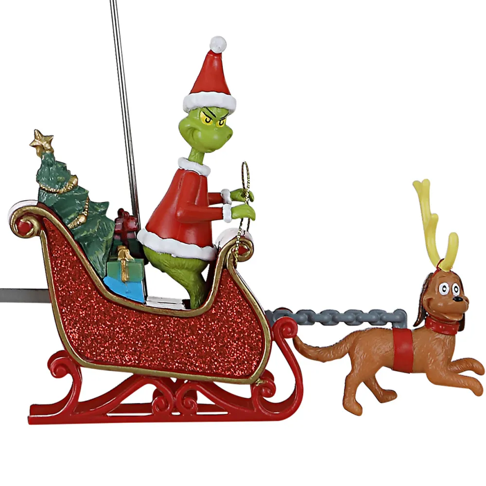Decorator's Warehouse 21.75" Grinch Animated Tree Topper > Tree Toppers|Christmas Decor
