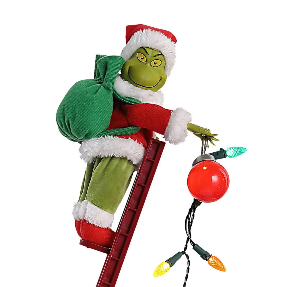 Decorator's Warehouse 34" Grinch Utility Sleigh > Christmas Decor|Mr. Christmas