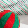 Decorator's Warehouse 4” Gumdrop Ball Ornament - Red/Green > Christmas Sale|Christmas Decor