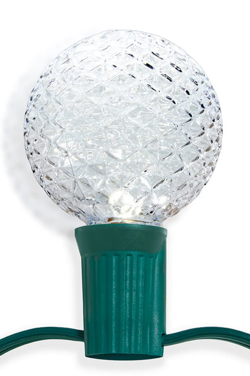 Decorator's Warehouse G50 Wonderful LED SMD Bulb (25 bulbs/bag) - Faceted, Cool White > Outdoor Lighting|Led Light Bulbs