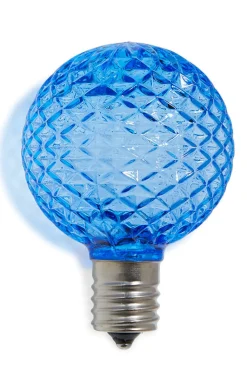 Decorator's Warehouse G50 Wonderful LED SMD Bulb (25 bulbs/bag) - Faceted, Multi > Outdoor Lighting|Led Light Bulbs