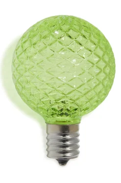 Decorator's Warehouse G50 Wonderful LED SMD Bulb (25 bulbs/bag) - Faceted, Multi > Outdoor Lighting|Led Light Bulbs