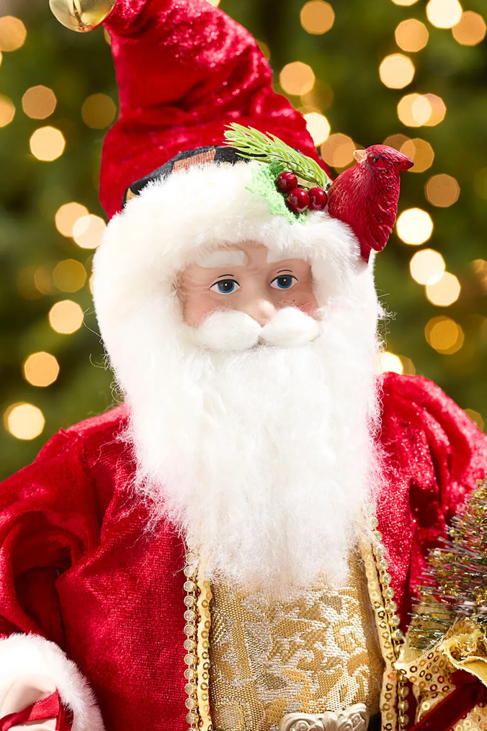 Decorator's Warehouse 21" Hallelujah Santa With Tree On Base > Kristin'S Picks|Santas & Angels