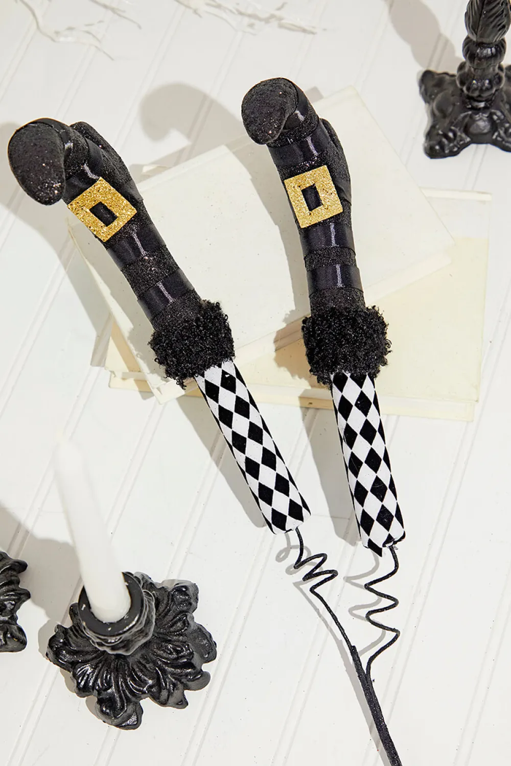 Decorator's Warehouse 27” Halloween Witch Boots Spray > Halloween|Halloween