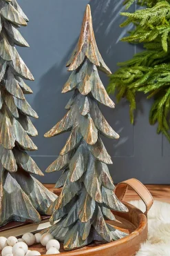 Decorator's Warehouse 17.5" Highlands Tree > Winter Woodland|Tabletop & Accent Trees