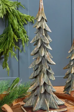 Decorator's Warehouse 23" Highlands Tree > Winter Woodland|Tabletop & Accent Trees