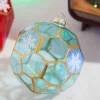 Decorator's Warehouse 4” Holiday Glass Ornament (Ball/Onion) > Christmas Decor|Retro Brites