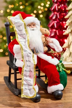 Decorator's Warehouse 15" Holiday Santa Figurine > Santas & Angels|Classic Christmas