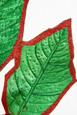 Decorator's Warehouse 30" Holly Leaves Spray - Red & Green > Christmas Decor|Christmas Sprays